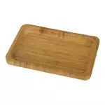 Снимка на Бамбукова правоъгълна табла - 40см с цвят Бамбук