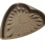 Снимка 2 на Тефлонова форма за кекс сърце