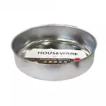 Снимка на Голяма и дълбока метална тава Houseware - 36 см с цвят Метален