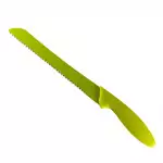 Снимка на Цветен нож за хляб - 20 см с цвят Зелен