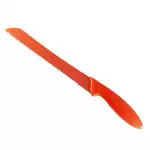Цветен нож за хляб - 20 см - оранжев