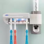 Снимка 2 на UV стерилизатор за четки за зъби + дозатор