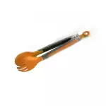 Щипка за сервиране метал с кръгли накрайници - 25 см - оранжев
