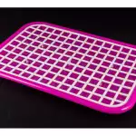 Снимка на Пластмасова табла за сушене на чаши с цвят Розов