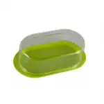 Снимка на Пластмасова кутия за масло с капак - 18.5 см с цвят Зелен