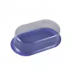Снимка на Пластмасова кутия за масло с капак - 18.5 см с цвят Лилав