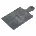 Шистова каменна плоча за сервиране с дръжка - 13.5х11см
