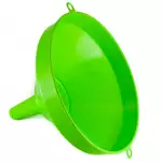Голяма пластмасова фуния - ф30 см - светло зелен