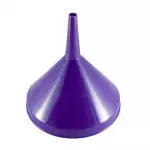 Снимка на Голяма пластмасова фуния, цветна с цвят Лилав