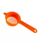 Снимка на Малка пластмасова цедка, цветна с цвят Оранжев