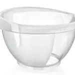 Снимка на Разграфена купа миксер - 5 литра с цвят Бял