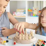 Снимка 6 на Дървена детска игра за добра памет