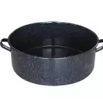 Снимка на Голяма тава за печене на агне и лютеница с цвят Черен