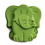 Силиконова форма Слон за кекс