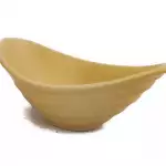 Снимка на Керамичка гондола за ядки и сосове - 16 см с цвят Жълт