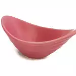 Керамичка гондола за ядки и сосове - 16 см - розов