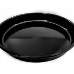 Снимка 2 на Кръгла черна емайлирана турска тава - 34 см