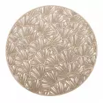 Снимка 2 на Красива кръгла подложка за маса от PVC - 38 см