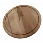 Снимка на Кръгла дървена дъска - 31 см с цвят Бук