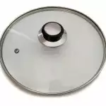 Снимка 2 на Стъклен капак за тенджера с бакелитна дръжка - 28 см