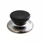 Снимка на Дръжка за капак на тенджера или тиган с цвят Метален